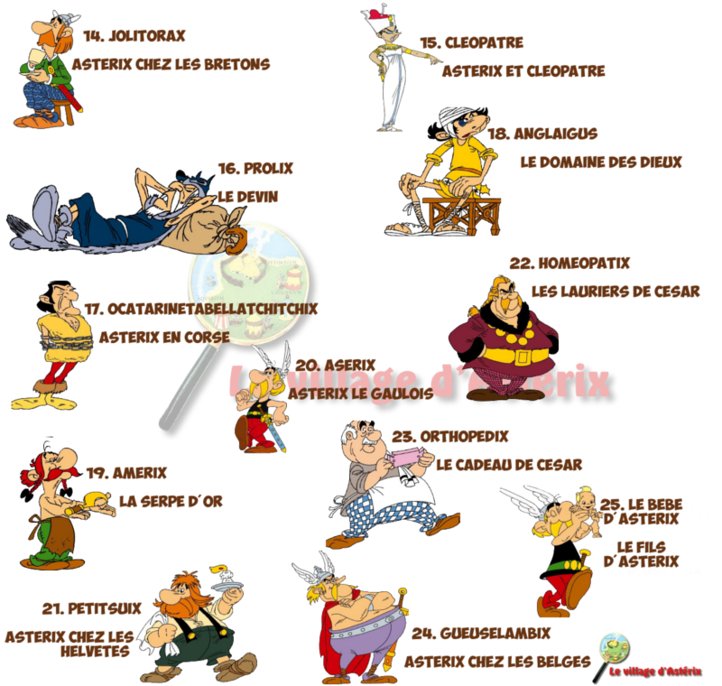 « Astérix, la grande galerie des personnages » - Hachette-Collections (2011-2012) - Page 5 Asteri15